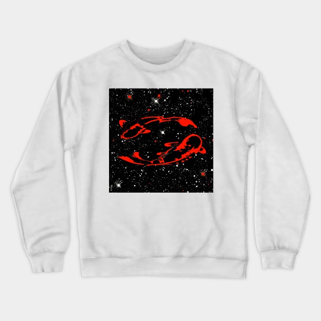 Koi Crewneck Sweatshirt by Overthetopsm